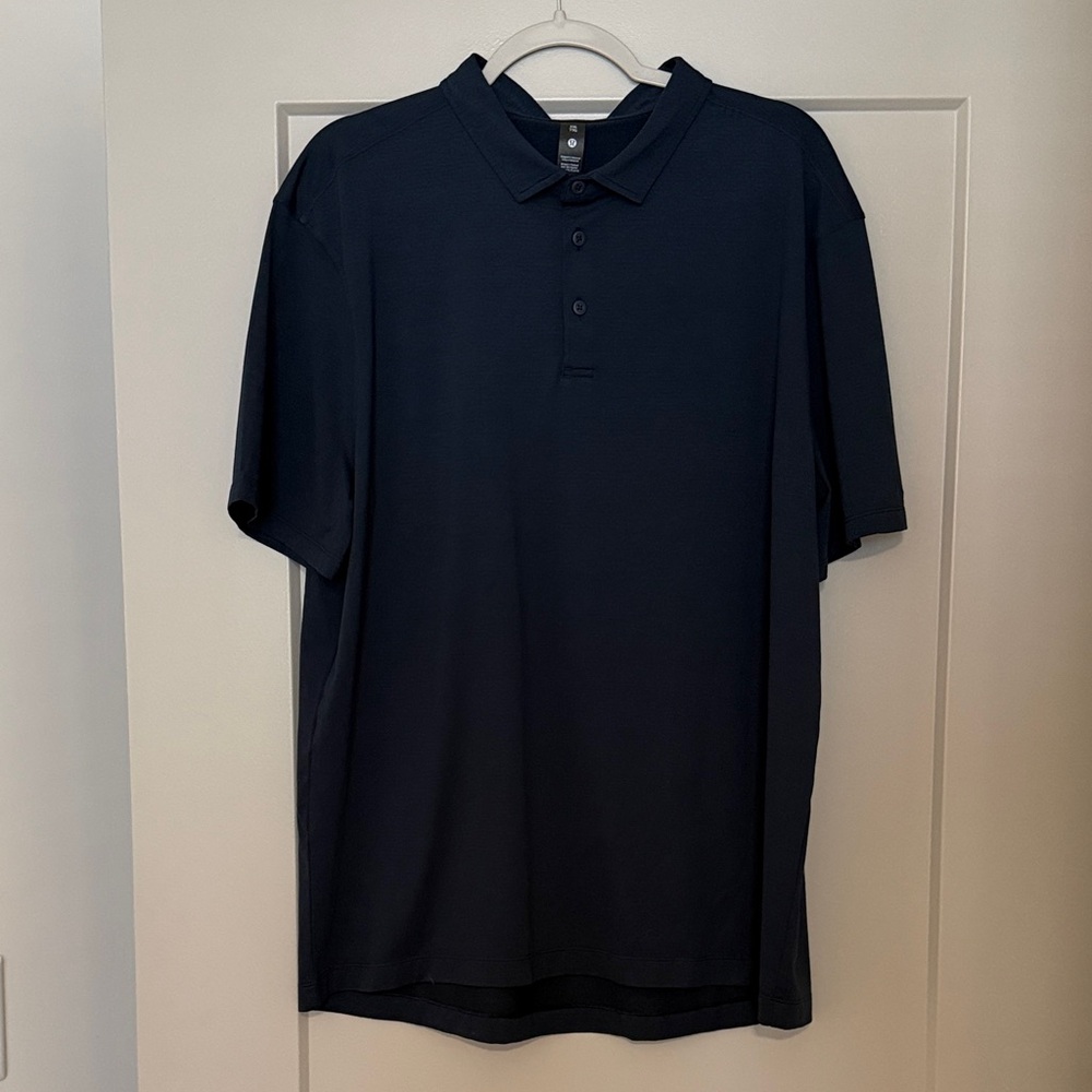 lululemon athletica Dark Blue Polo Shirt